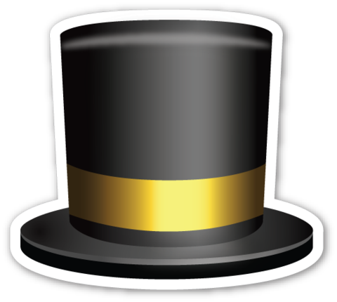 Emoji Chapeu Png (528x473)