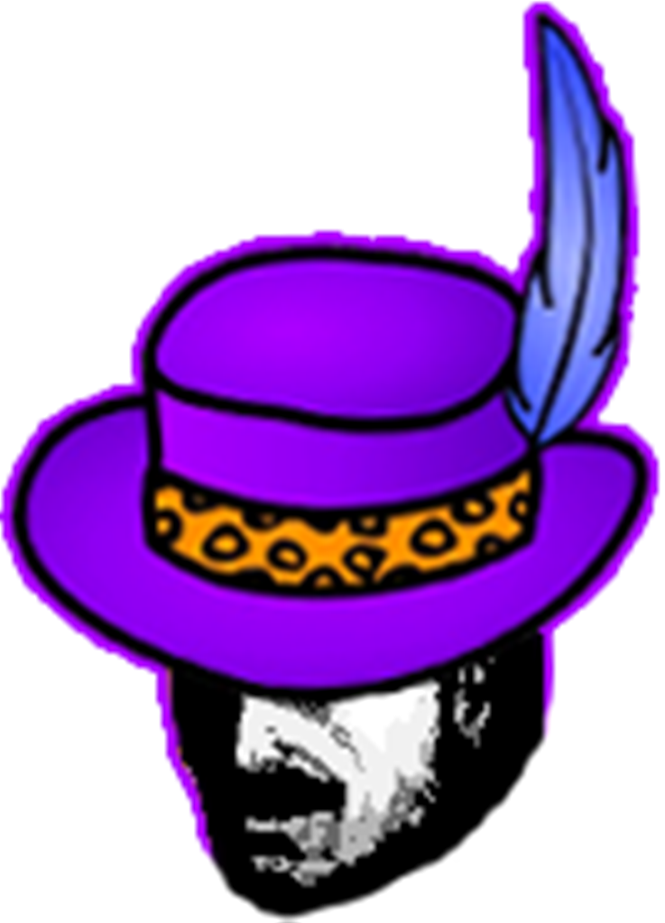 Pimp Hat Clip Art - Pimp Hat Clip Art (737x1023)