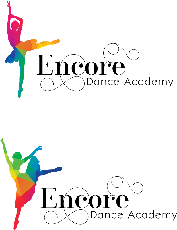 Elegant, Colorful, Dance Studio Logo Design For Encore - Logo Dance Design (1500x1200)