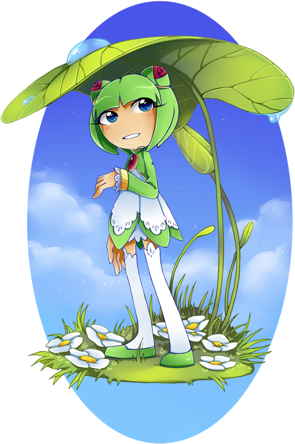 After The Rain By Yelowfox - Cartoon (600x896)