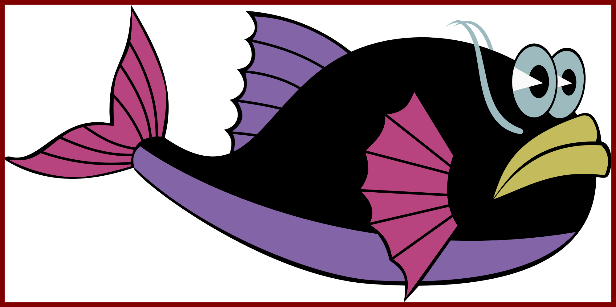 Shocking Fish Clip Art Clipart Clipartix Png Beach - Sea Creatures Fish Clipart (1999x996)