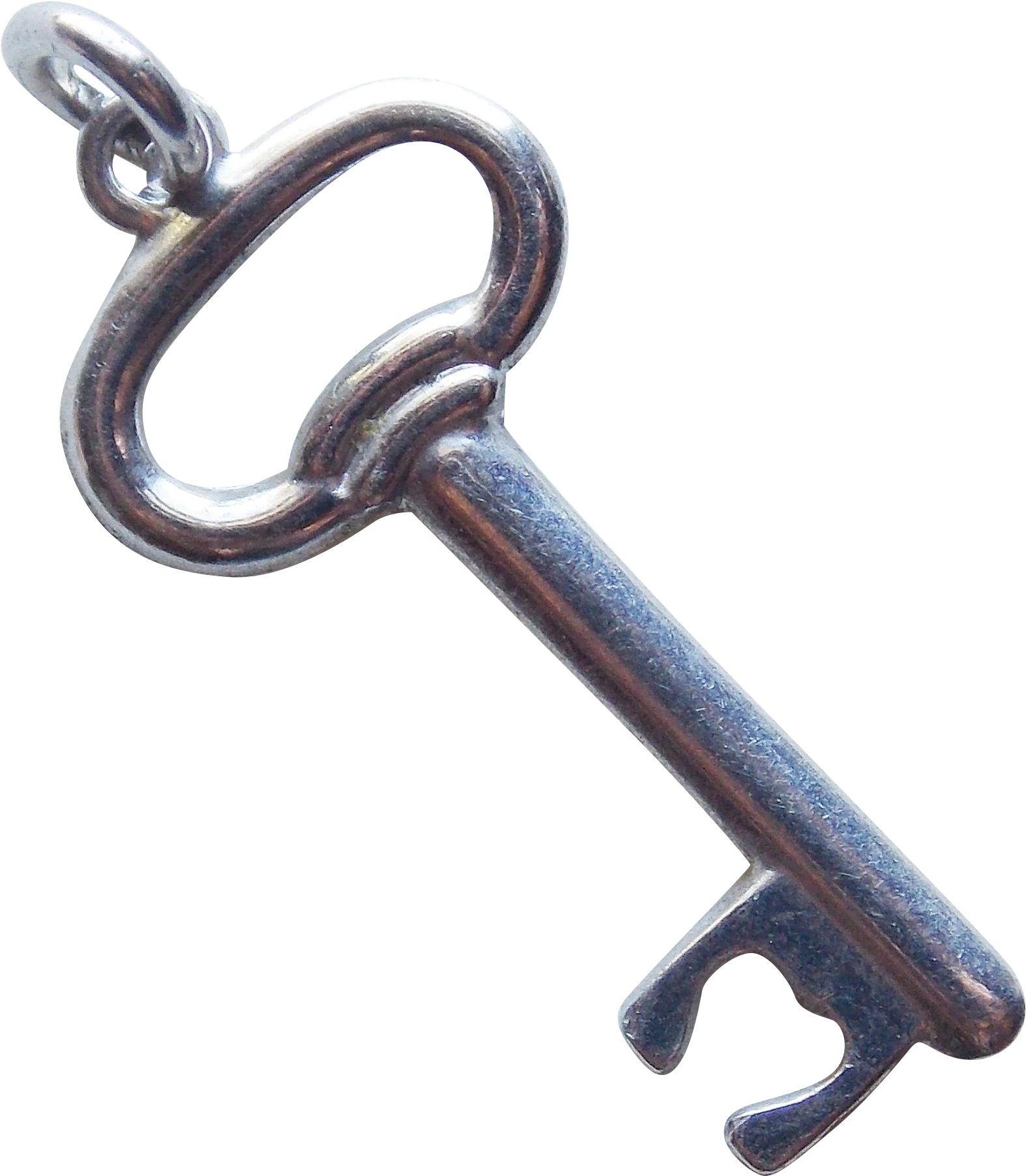 Sterling Skeleton Key Vintage Charm - Antique (1803x1803)