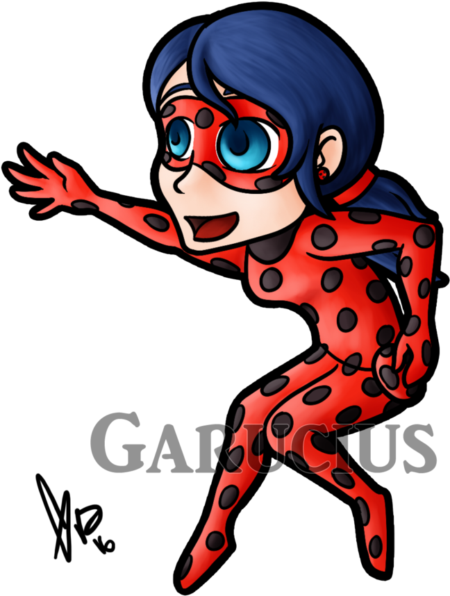 Miraculous Ladybug Lady Bug By Garucius On Deviantart - Miraculous: Tales Of Ladybug & Cat Noir (785x1017)