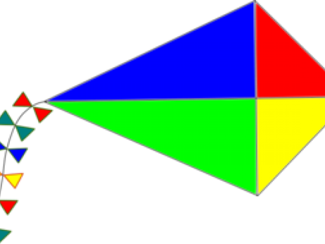 Red Kite Clipart Clear Background - Kite Clip Art (640x480)