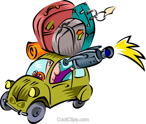 Travel Royalty Free Vector Clip Art Illustration - People Throwing Garbage Everywhere Cartoon (480x406)