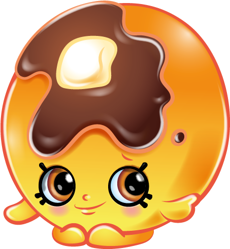 Pancake Clipart Transparent Background - Shopkins Season 4 Pancake Jake (576x495)