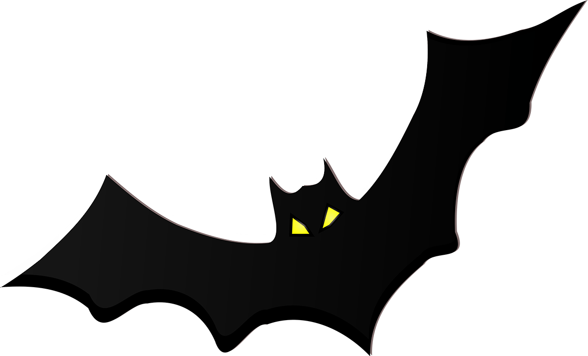 Halloween Bat Silhouette (1181x714)
