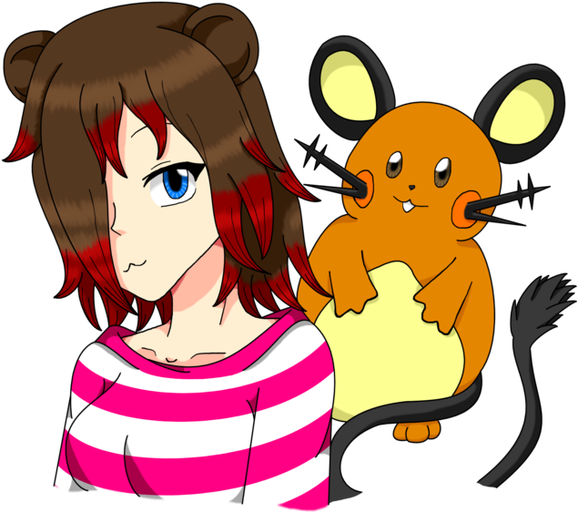 Dorm Mouse And Her Pokemon By Lunastiersmoon - Cartoon (799x589)