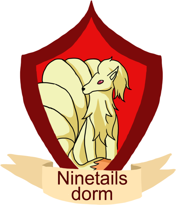 Ninetails Dorm Logo By Khfant - Casa Da Polly (600x702)