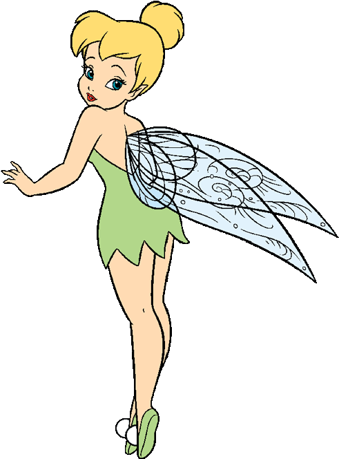 Top 74 Tinkerbell Clip Art - Ticker Bell Gif (500x678)