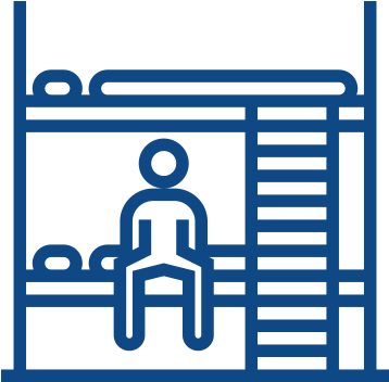 Dorm - Hostel Icon (500x500)