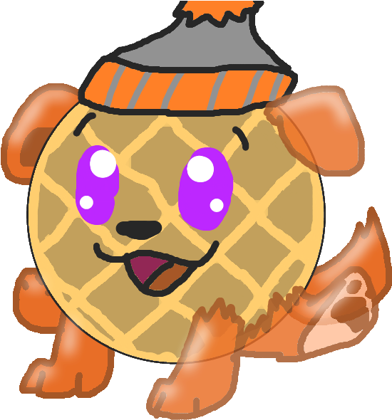 Waffles By Blackcat498888 Waffles By Blackcat498888 - Cartoon (800x600)