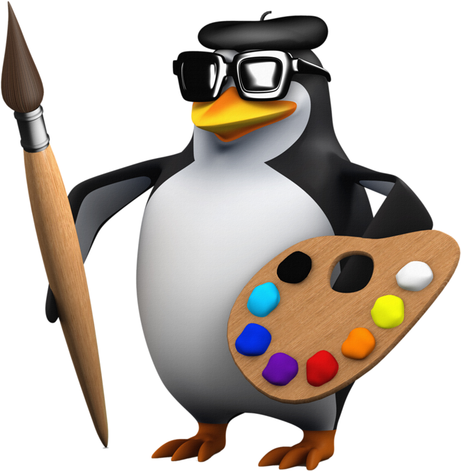 Stock Photography Painting Clip Art - Shutterstock Penguin (800x800)