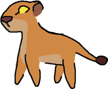 Kiara Cave Painting By Andrewshilohjeffery - Cave Painting (407x346)