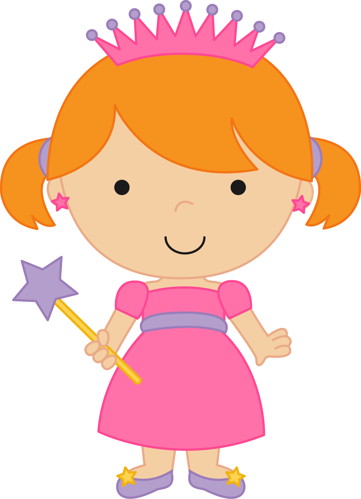 Fairy Tale Clipart Child - Princess Clipart (1183x1633)