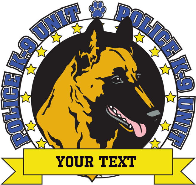 Favorite - Personalized K9 Unit Belgian Malinois Banner (700x700)