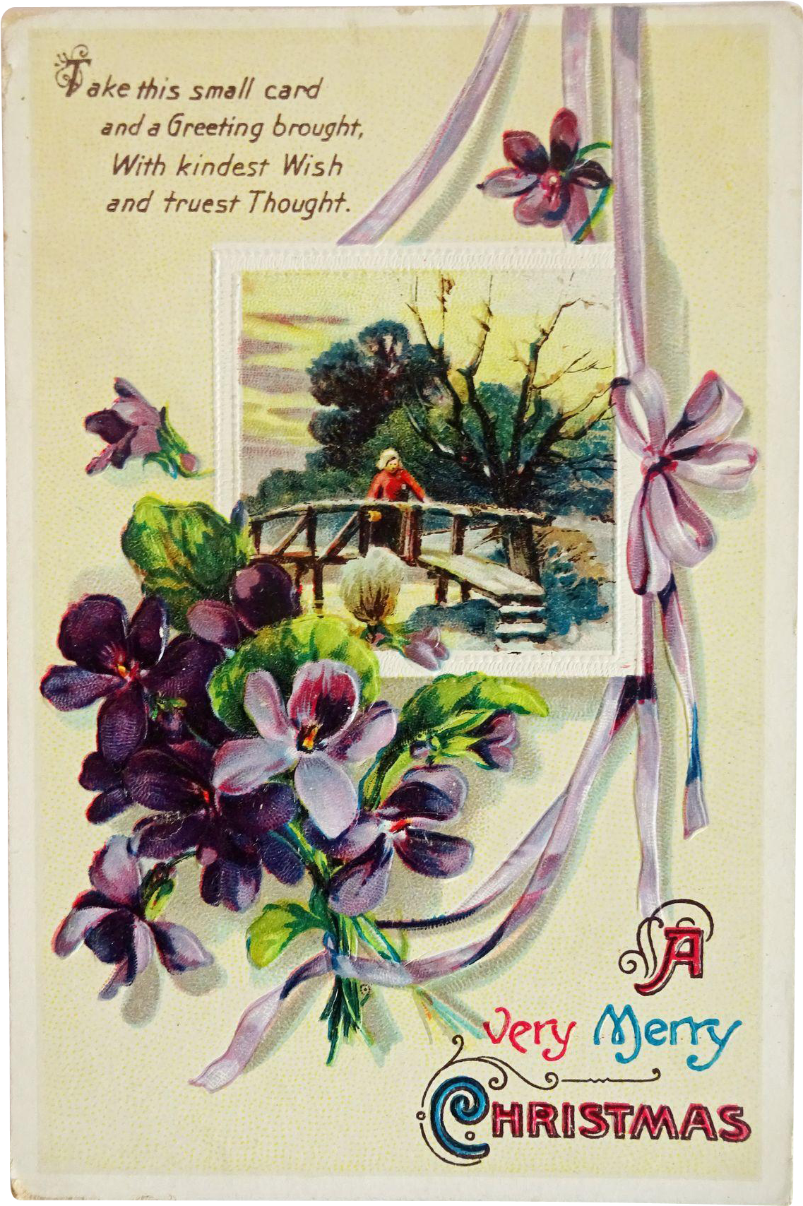 Violets With Ribbon - Japanese Honeysuckle (1706x1706)