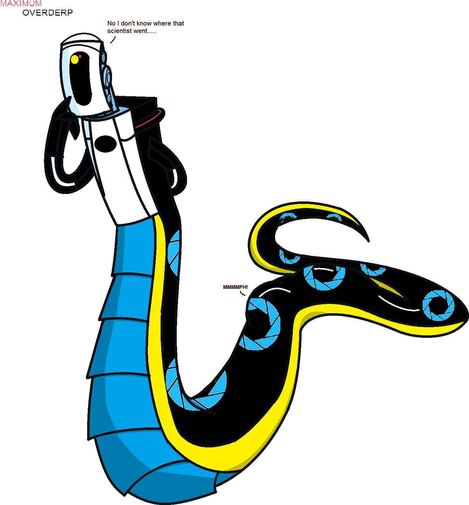 I Have No Clue Where He Went By Maximumoverderp - Illustration (1829x1757)