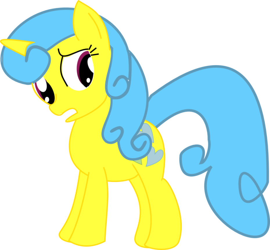 Lemon Hearts Has No Clue What Is Going On - Lemon Heart Mlp Vector (929x861)
