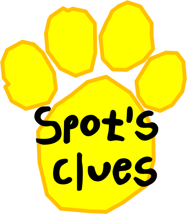 New Spot's Clues Logo - New Spot's Clues Logo (637x727)