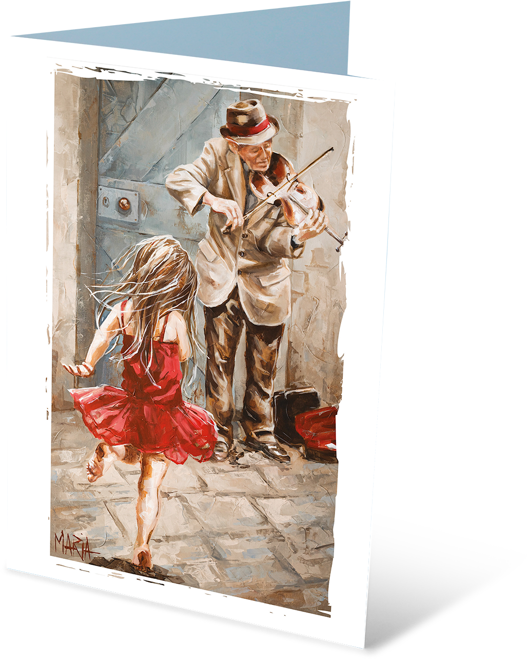 The Violin Player - Painting (1333x1333)