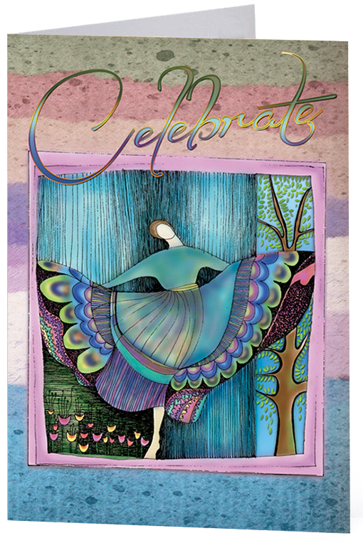 Celebrate Greeting Card Front - Craft (800x800)