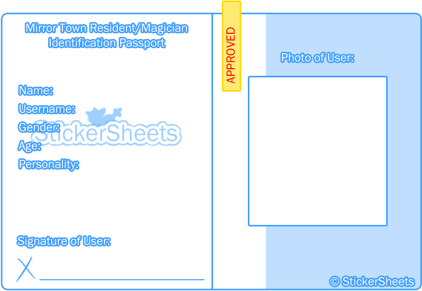 Joke Passport Template - Screenshot (900x600)