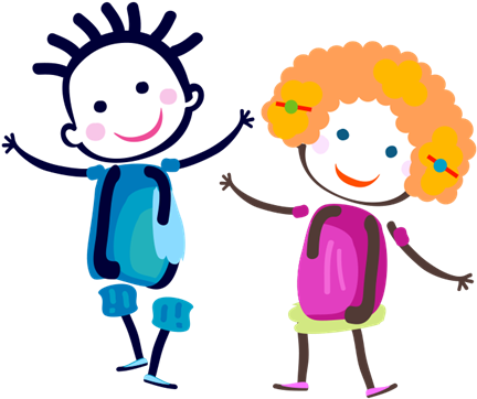 Kids - Dans Eden Çocuk Çizgi (450x396)