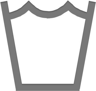 Washing And Care Symbols Explained - Laundry Symbol For Wash (400x400)