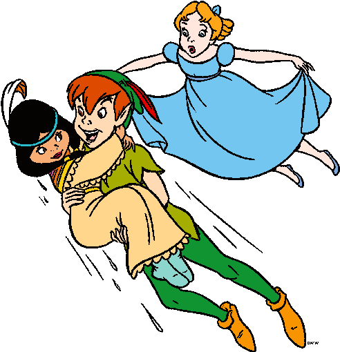 Peter Pan Wendy Tiger Lily (504x519)