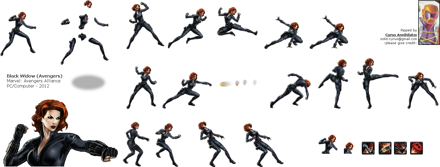 Black Widow Marvel Avengers Alliance - Black Widow Marvel Avengers Alliance (1734x683)