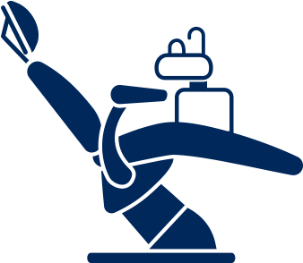 Brisbane Dentures - Dental Chair Icon Png (382x324)