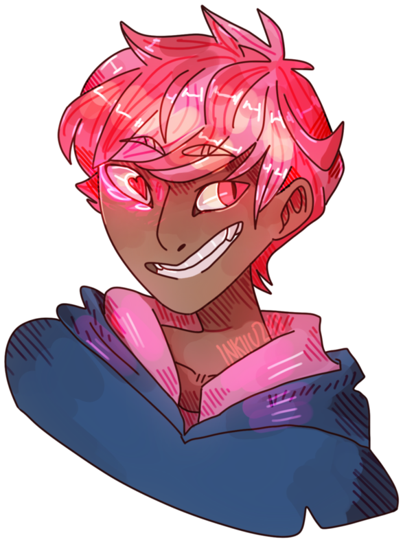 Beware The Man With Anime Eyes By Inkiiu - Cartoon (814x981)