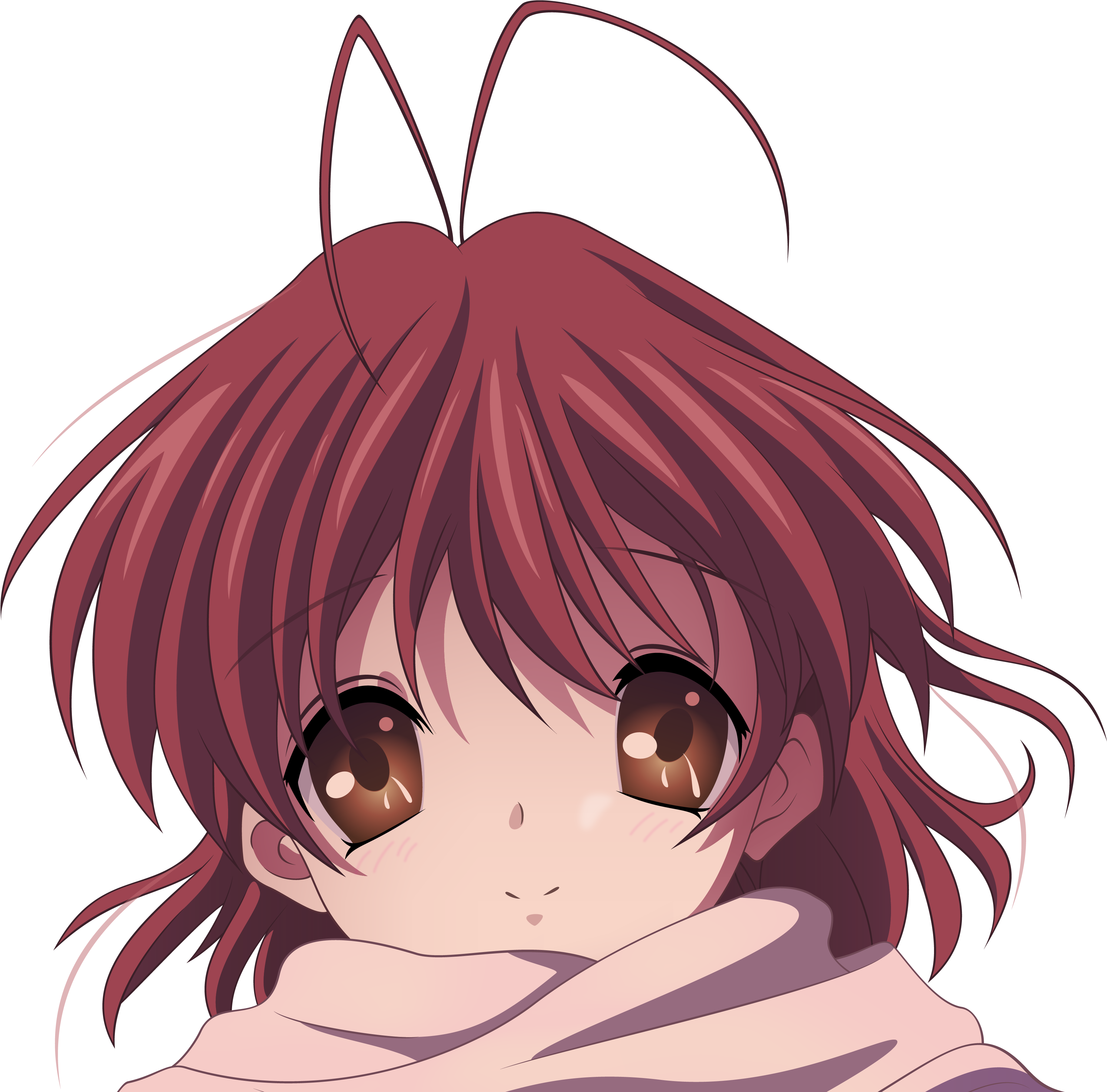 Nagisa Vector By Fncombo Nagisa Vector By Fncombo - Clannad Nagisa Pngs (3661x3605)