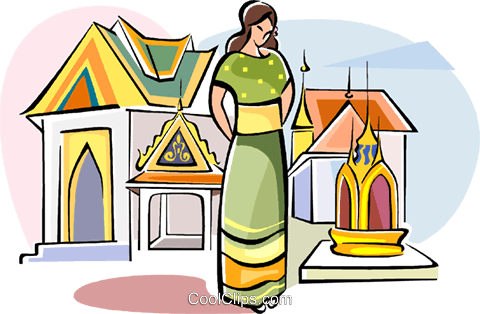 Grand Palace In Bangkok Thailand Royalty Free Vector - Grand Palace Bangkok Png (480x314)