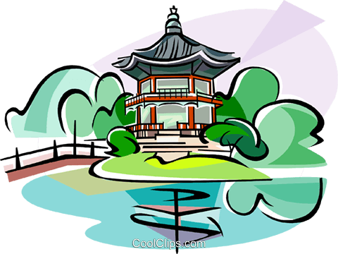 Korea Gyeongbok Palace Royalty Free Vector Clip Art - 景 福 宮 Png (480x360)