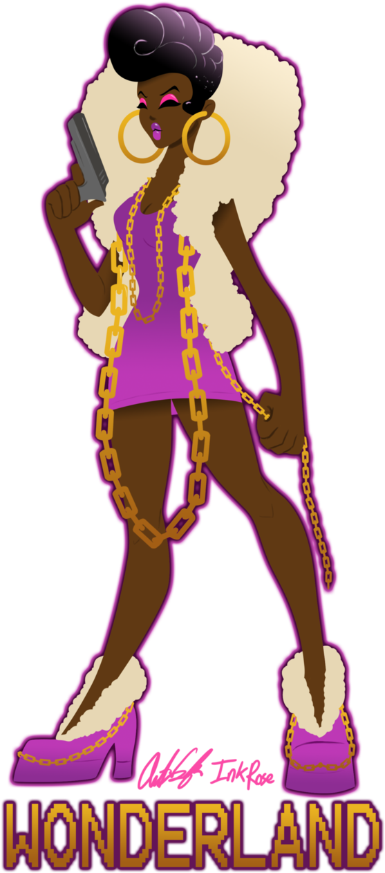 Caravan Palace Girls - Illustration (608x1313)