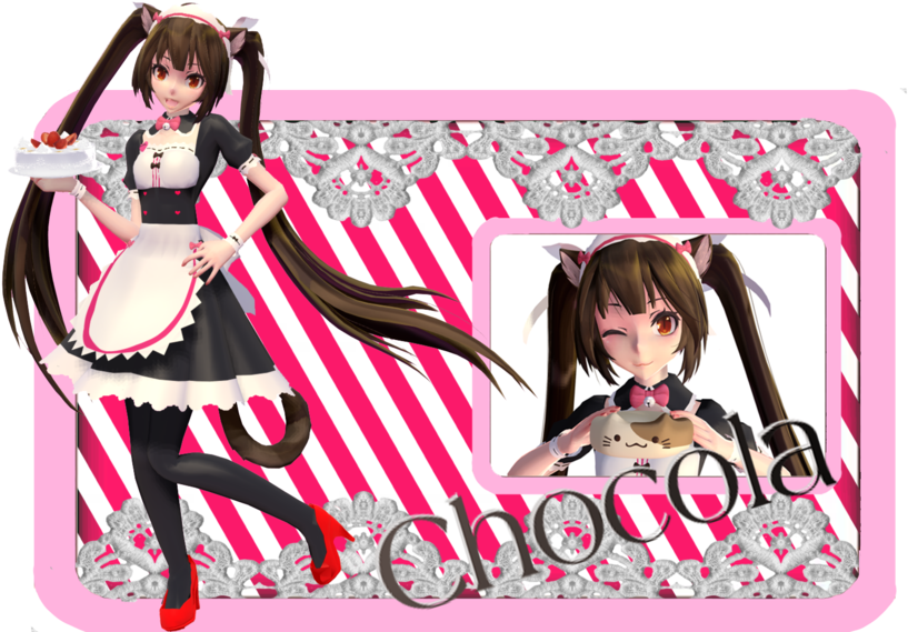 [motme] Chocola By Kurovonwolfgang - Mmd Chocola And Vanilla (1024x576)