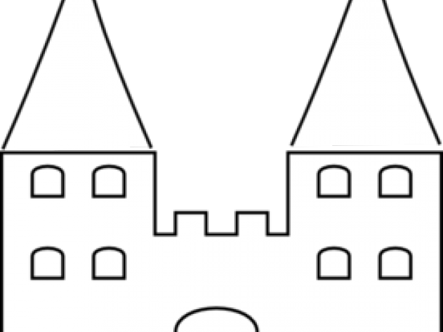 Palace Clipart Simple - Palace Clipart Simple (640x480)