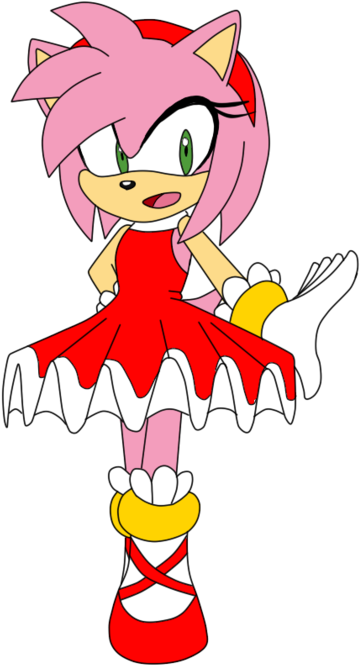 Amy As A Ballerina - Amy Rose Ballerina (400x691)