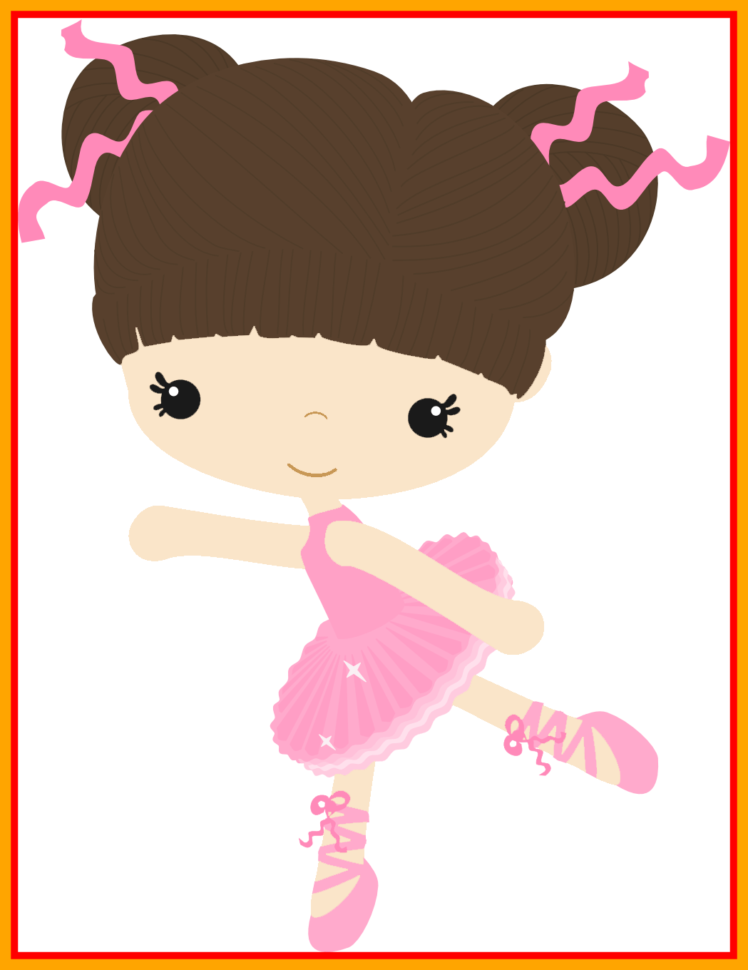 Shoes Clipart Ballet Shoes Clipart Png Inspiring Bailarina - Baby Ballerina Png (1049x1360)