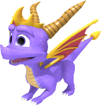 Excited - Spyro The Dragon Orbs Gif (542x450)