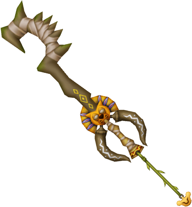 Weapon - Kingdom Hearts 2 Keyblades (662x714)