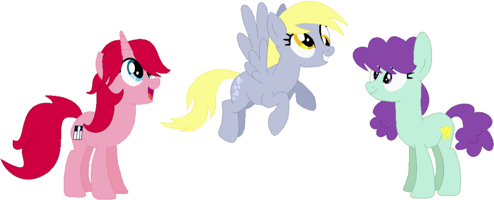 Pumpkinpiecrazy, Blueberry Pie, Derpy Hooves, Equestria - Cartoon (1024x427)