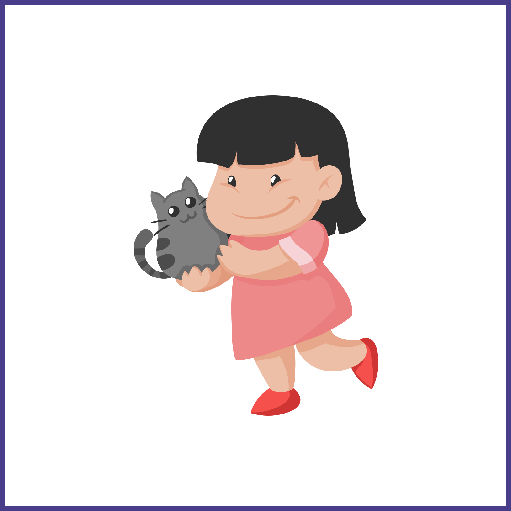 Kitten Drawing Kitten Girl Drawing Appealing Euclidean - Mr N Mrs Pet - Online Pet Shop (1630x1630)