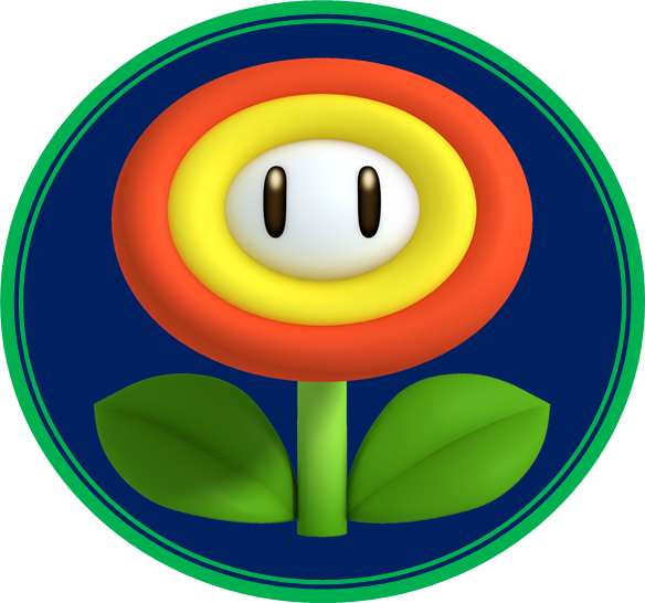 Mario - Mario Kart Flower Cup (584x546)