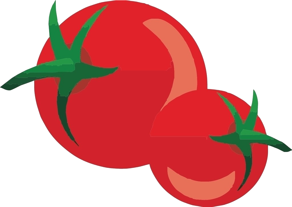 Pizza Tomato Cartoon - Tomato Cartoon (1185x1361)