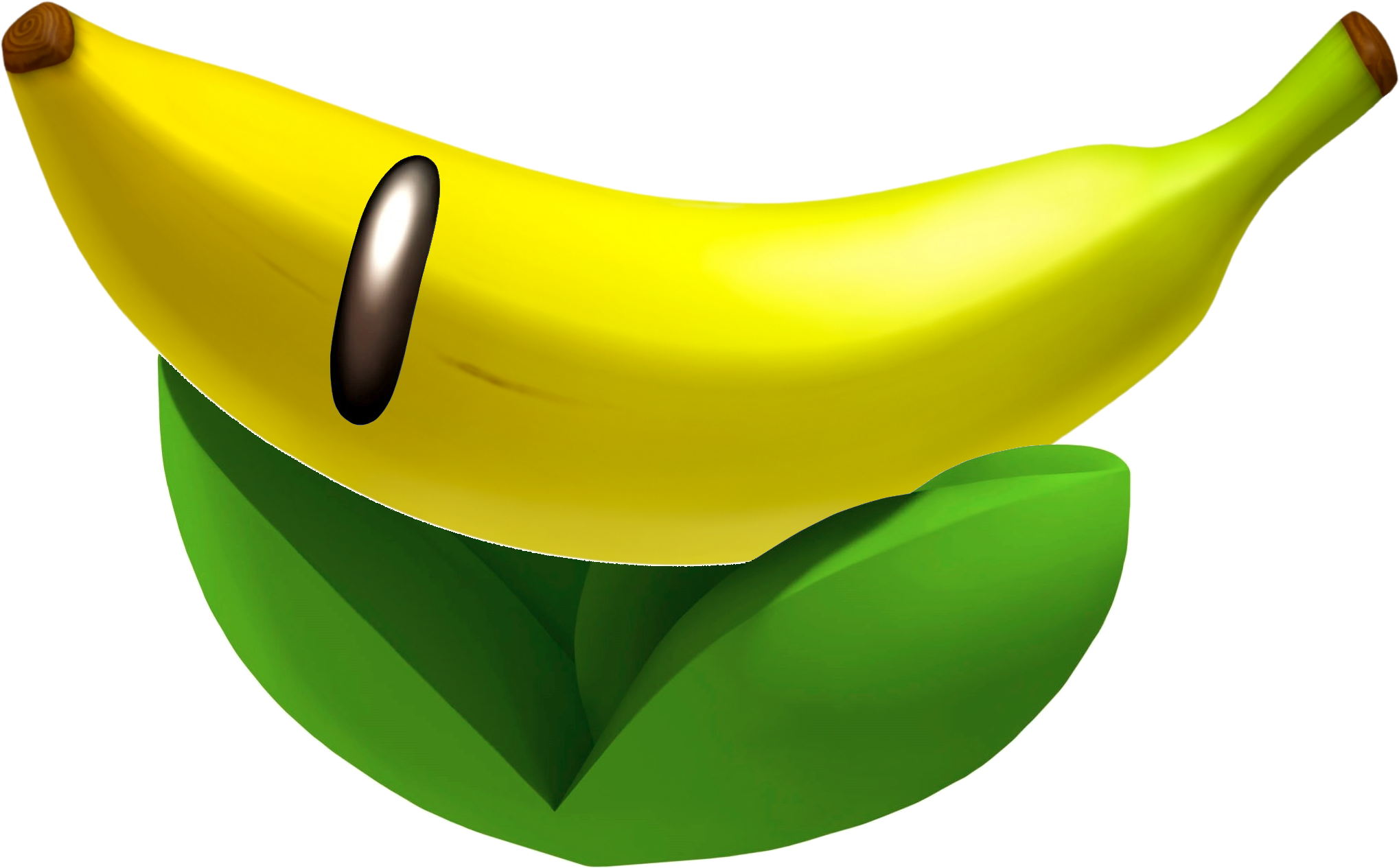 Banana Flower - Banana De Mario Bros (2038x1265)