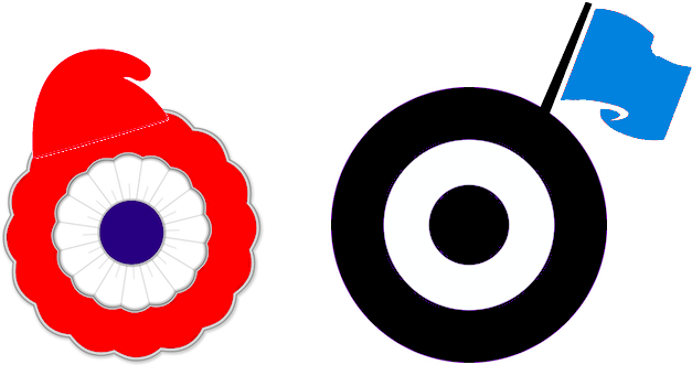 Federalist And Democratic-republican Logos By Pachpachis - Circle (707x350)