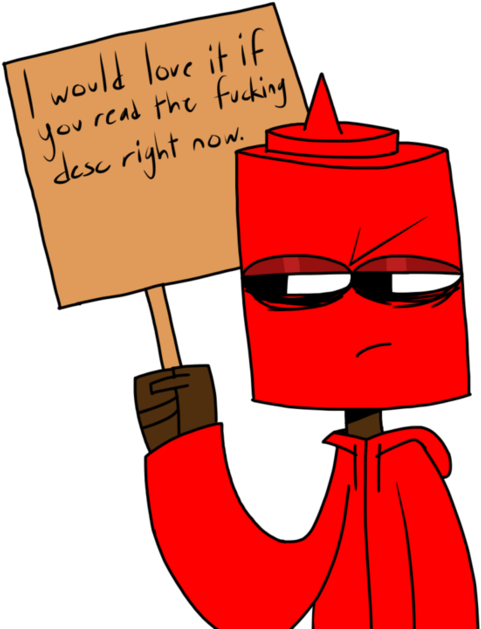 I Made This To Tell You Something By Unluckii-yarn - Cartoon (894x894)